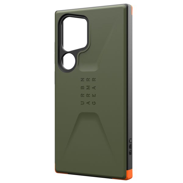 UAG Coque Civilian Samsung Galaxy S24 Ultra - Olive Drab