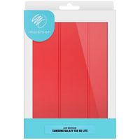 imoshion Coque tablette de luxe Samsung Galaxy Tab S6 Lite / Tab S6 Lite (2022) - Rouge