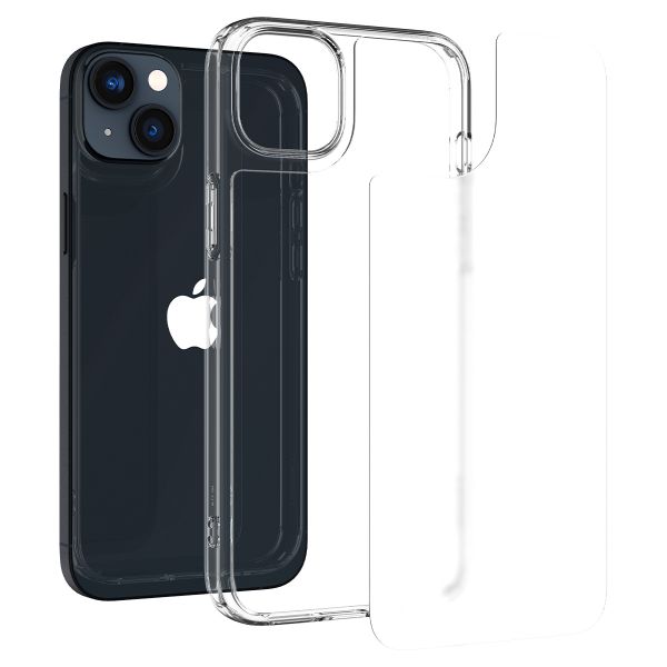 Spigen Coque arrière Quartz Hybrid Matte Clear Apple iPhone 14 Plus - Transparent
