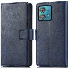 imoshion Étui de télephone portefeuille Motorola Moto G84 - Bleu foncé