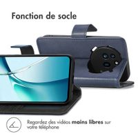 imoshion Étui de télephone portefeuille de luxe Nothing Phone (3a) Pro - Bleu foncé