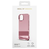 iDeal of Sweden Coque arrière Mirror iPhone 13 / 14 - Rose Pink