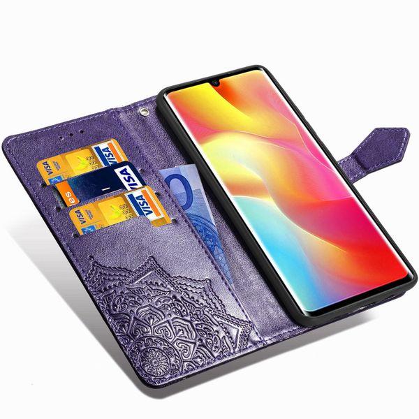 Etui de téléphone Mandala Xiaomi Mi Note 10 Lite