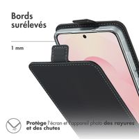 Accezz Étui à rabat Samsung Galaxy S25 Edge - Noir