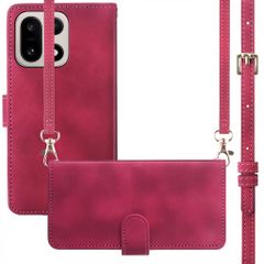 imoshion Etui de télephone portefeuille avec cordon OnePlus 15 - Rouge