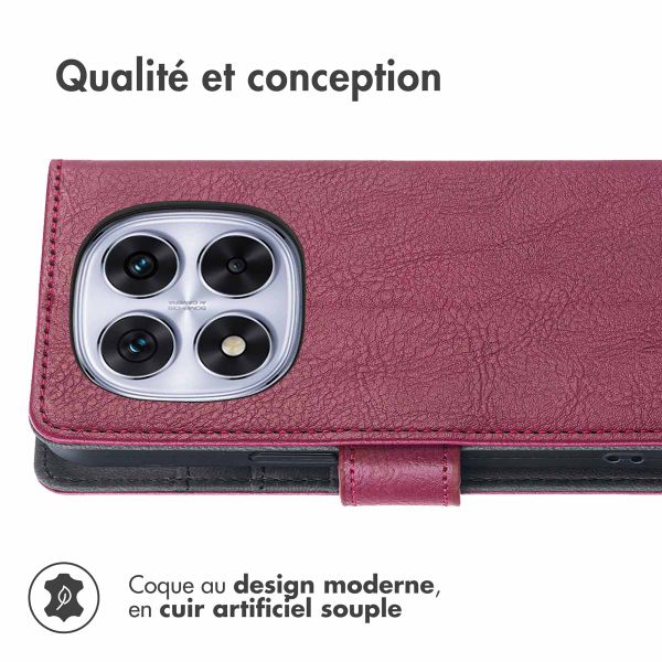 imoshion Étui de télephone portefeuille Xiaomi Poco X7 - Marron