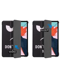 imoshion Coque tablette Design Trifold iPad Air 11 pouces (2024) M2 / Air 5 (2022) / Air 4 (2020) - Don't Touch