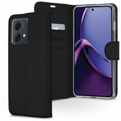 Accezz Étui de télephone Wallet Motorola Moto G84 - Noir