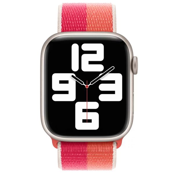 Apple Bracelet Sport Loop Apple Watch Series 1 t/m 9 / SE (38/40/41 mm) | Series 10 / 11 (42 mm) - Nectarine