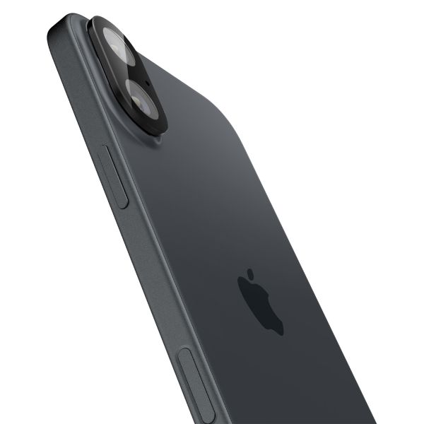 Spigen GLAStR EZ Fit Optik Protection d'objectif de caméra (pack de 2) Apple iPhone 16 Plus - Noir