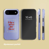 Selencia Coque arrière Vivid avec MagSafe Apple iPhone Air - More Amor