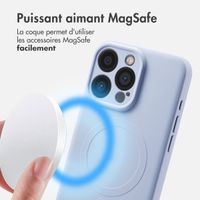 imoshion Coque Couleur avec MagSafe Apple iPhone 15 Pro Max - Lila