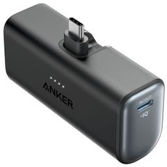 Anker Nano Powerbank avec connecteur USB-C intégré - 5.000 mAh - Noir