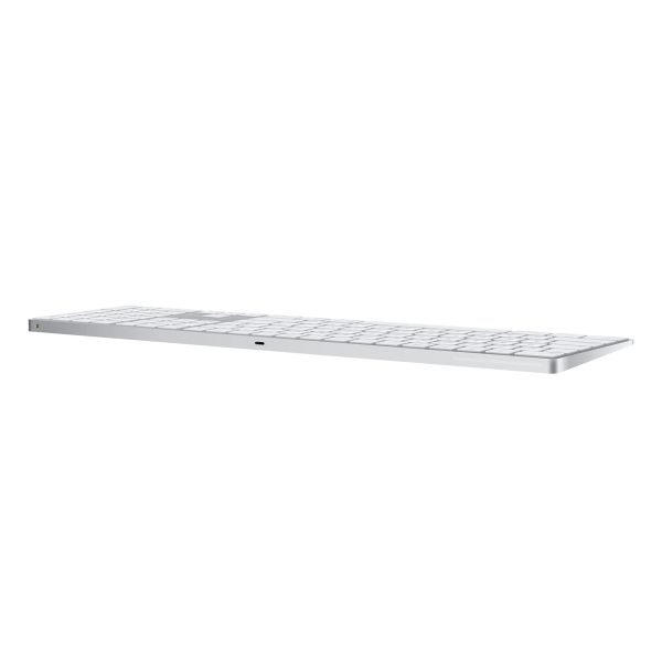 Apple Magic Keyboard avec pavé numérique - Clavier sans fil - QWERTY / INT - Blanc