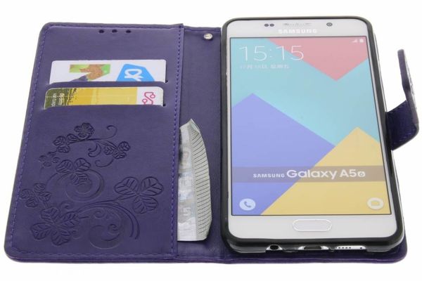 Etui de téléphone Fleurs de Trèfle Samsung Galaxy A5 (2016)