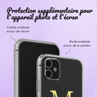 Coque avec votre propre photo et/ou texte Apple iPhone 11 - Letter