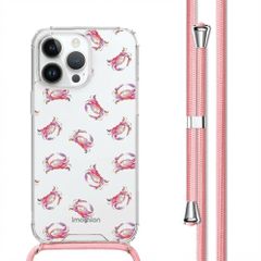 imoshion Coque Design avec cordon Apple iPhone 14 Pro Max - Crab Watercolor