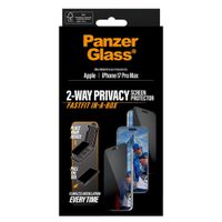 PanzerGlass Ultra Wide Fit FastFit in-a-box Protection d'écran Privacy Apple iPhone 17 Pro Max