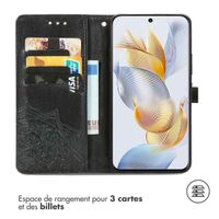 imoshion Etui de télephone Mandala Honor 90 - Noir