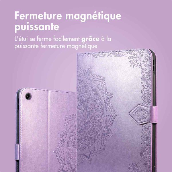 imoshion Coque tablette Samsung Galaxy Tab A9 Plus - Lila / Lilac