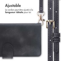 imoshion Etui de télephone portefeuille avec cordon Samsung Galaxy S23 FE - Noir