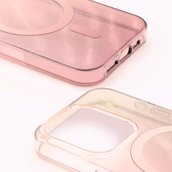 iDeal of Sweden Coque Clear MagSafe Apple iPhone 16 Pro - Rose Blush