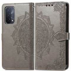 imoshion Etui de télephone Mandala Oppo A74 (5G) / A54 (5G) - Gris