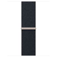Apple Bracelet Sport Loop Apple Watch Series 1 t/m 9 / SE (38/40/41 mm) | Series 10 / 11 (42 mm) - Midnight Black