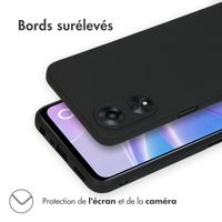 imoshion Coque Couleur Oppo A78 (4G) - Noir