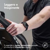 imoshion Bracelet en nylon élastique  - Connexion universelle 18 mm - Noir