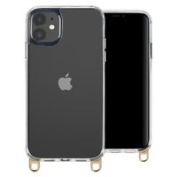 Selencia Coque avec crochets amovibles iPhone 11 - Transparent