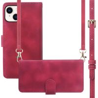 imoshion Etui de télephone portefeuille avec cordon Apple iPhone 13 - Rouge