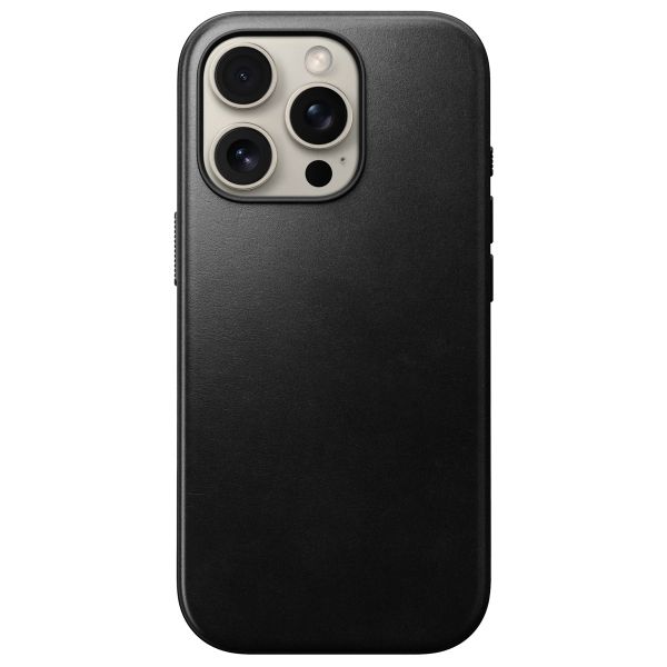 Nomad Coque Modern Horween Leather iPhone 16 Pro - Black