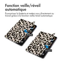 imoshion Coque tablette Design Trifold Apple iPad Pro 13 (2024) M4 - Leopard