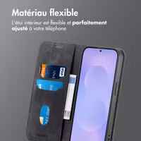 imoshion Étui de téléphone portefeuille Slim Samsung Galaxy S26 - Noir