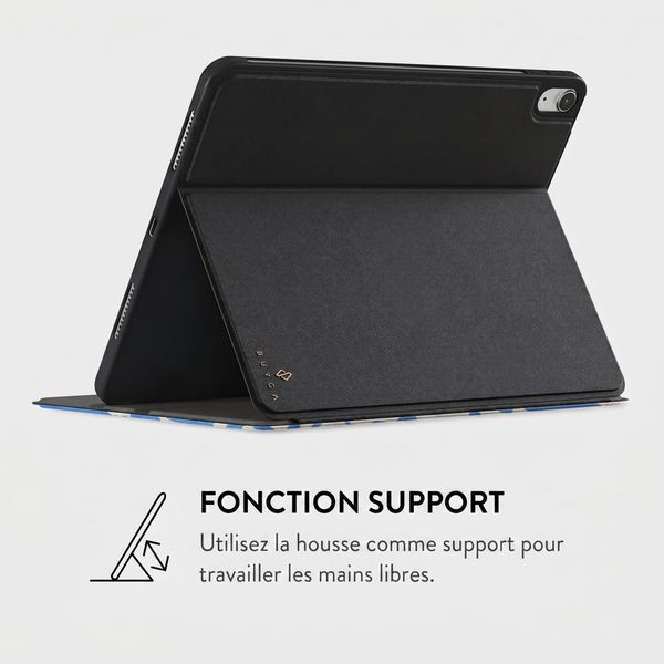 Burga Coque tablette Apple iPad 11 (2025) 11 pouces A16 / iPad 10 (2022) 10.9 pouces - Nera