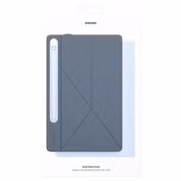 Samsung Coque tablette originale Smart Samsung Galaxy Tab S10 Lite / S9 11 pouces / S10 FE / S9 FE 10.9 pouces - Bleu