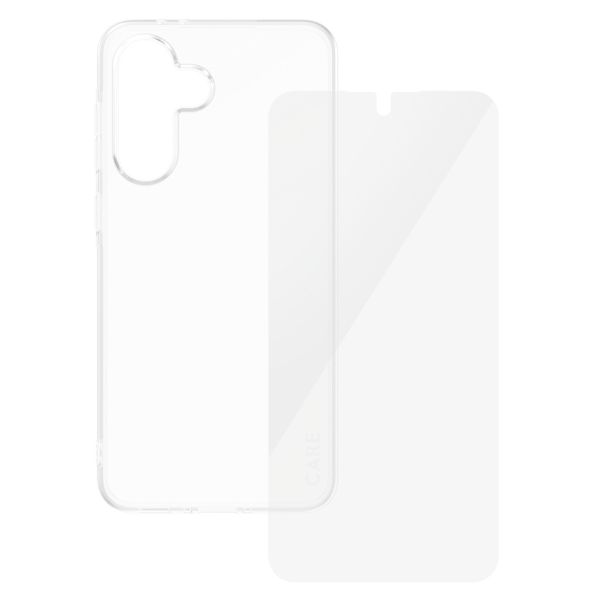 CARE by PanzerGlass Coque Fashion XR + Ultra-Wide Fit Écran de Protection avec applicateur Samsung Galaxy A56 - Transparent