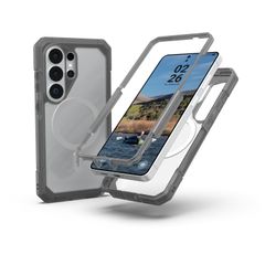 UAG Trooper coque arrière avec aimant Samsung Galaxy S26 Ultra - Ash Clear