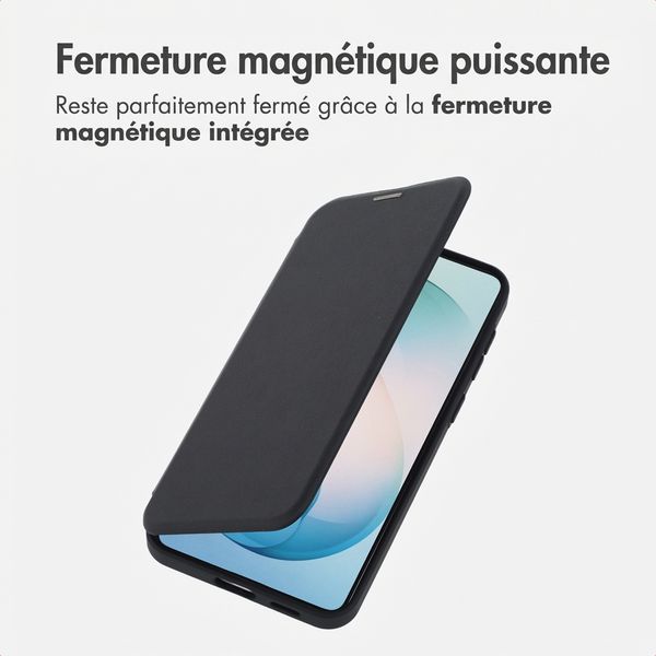 imoshion Bookcase transparente avec MagSafe Samsung Galaxy S26 Ultra - Noir