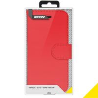 Accezz Étui de téléphone Wallet Apple iPhone 12 Pro Max - Rouge