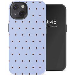 Selencia Coque arrière Vivid Apple iPhone 13 - Happy Dots Digital Sky