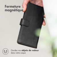 imoshion Étui de téléphone portefeuille Luxe Samsung Galaxy A53 - Noir