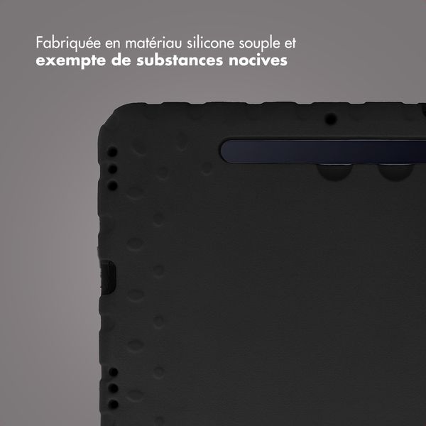 imoshion Coque kidsproof avec poignée Samsung Galaxy Tab S8 / S7 - Noir