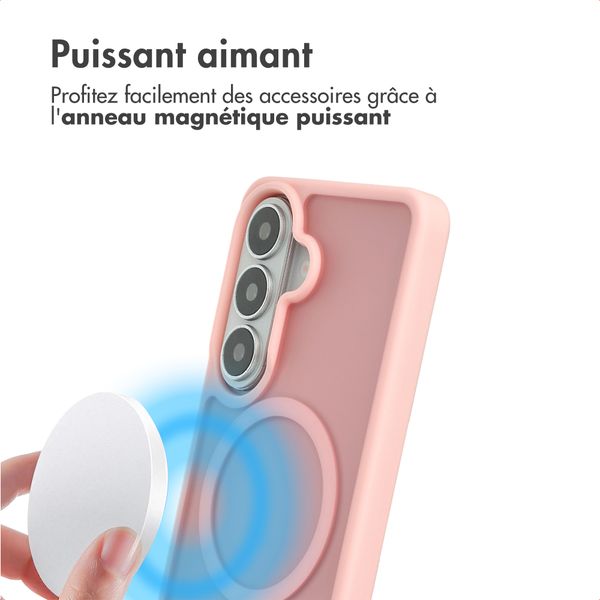 imoshion Coque Color Guard avec MagSafe Samsung Galaxy S26 Plus - Rose clair