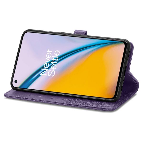 imoshion Etui de téléphone portefeuille Mandala OnePlus Nord 2 - Violet