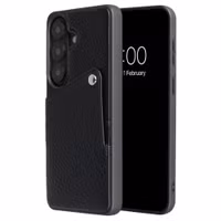 Selencia Coque Riva avec porte-cartes Samsung Galaxy S26 Plus - Black