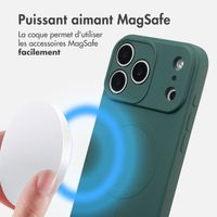 imoshion Coque Couleur avec MagSafe Apple iPhone 17 Pro Max - Vert foncé