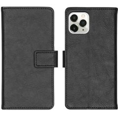 imoshion Étui de télephone portefeuille de luxe Apple iPhone 11 Pro - Noir