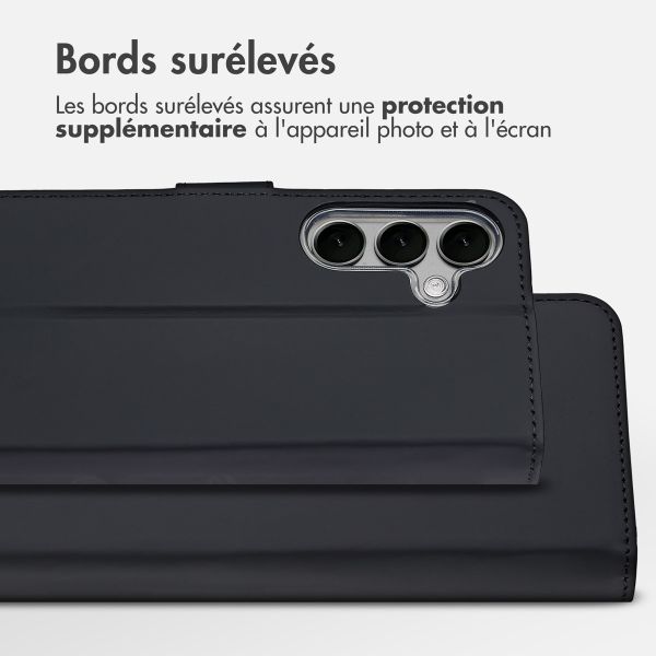 Accezz Étui de télephone Wallet Samsung Galaxy S25 - Noir